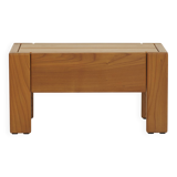 Solid wood (elm) bedside table / end table, vintage Regain circa 1980