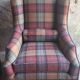 Pair of Louis XIII wingback armchairs