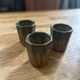 Lot de 3 verres Donbac Art Deco