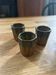 Set of 3 Donbac Art Deco glasses