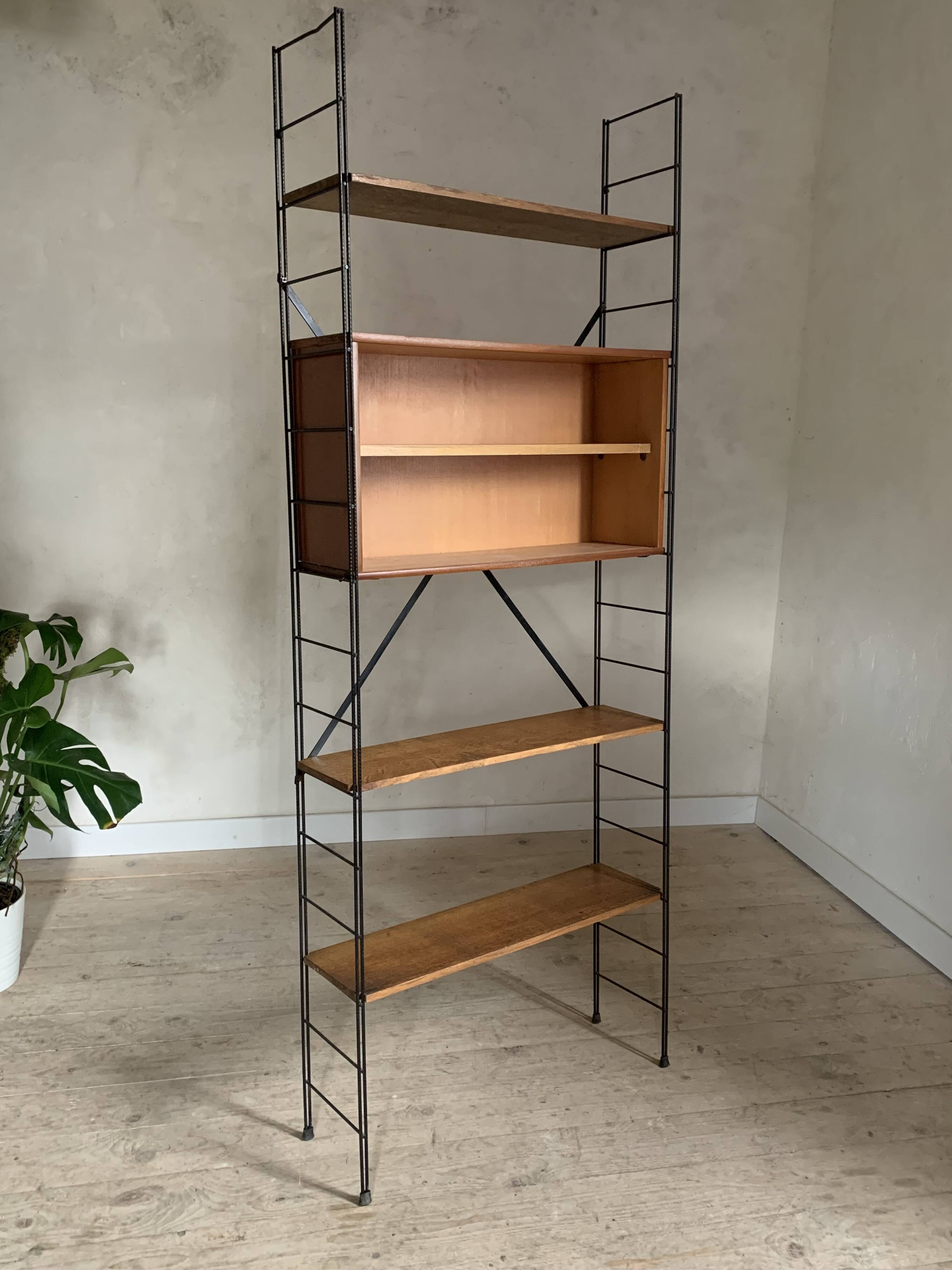 Vintage string style freestanding bookcase
