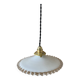 Suspension opaline ancienne