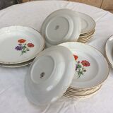 Service de table 29 pièces  Orchies Moulin des Loups - vintage