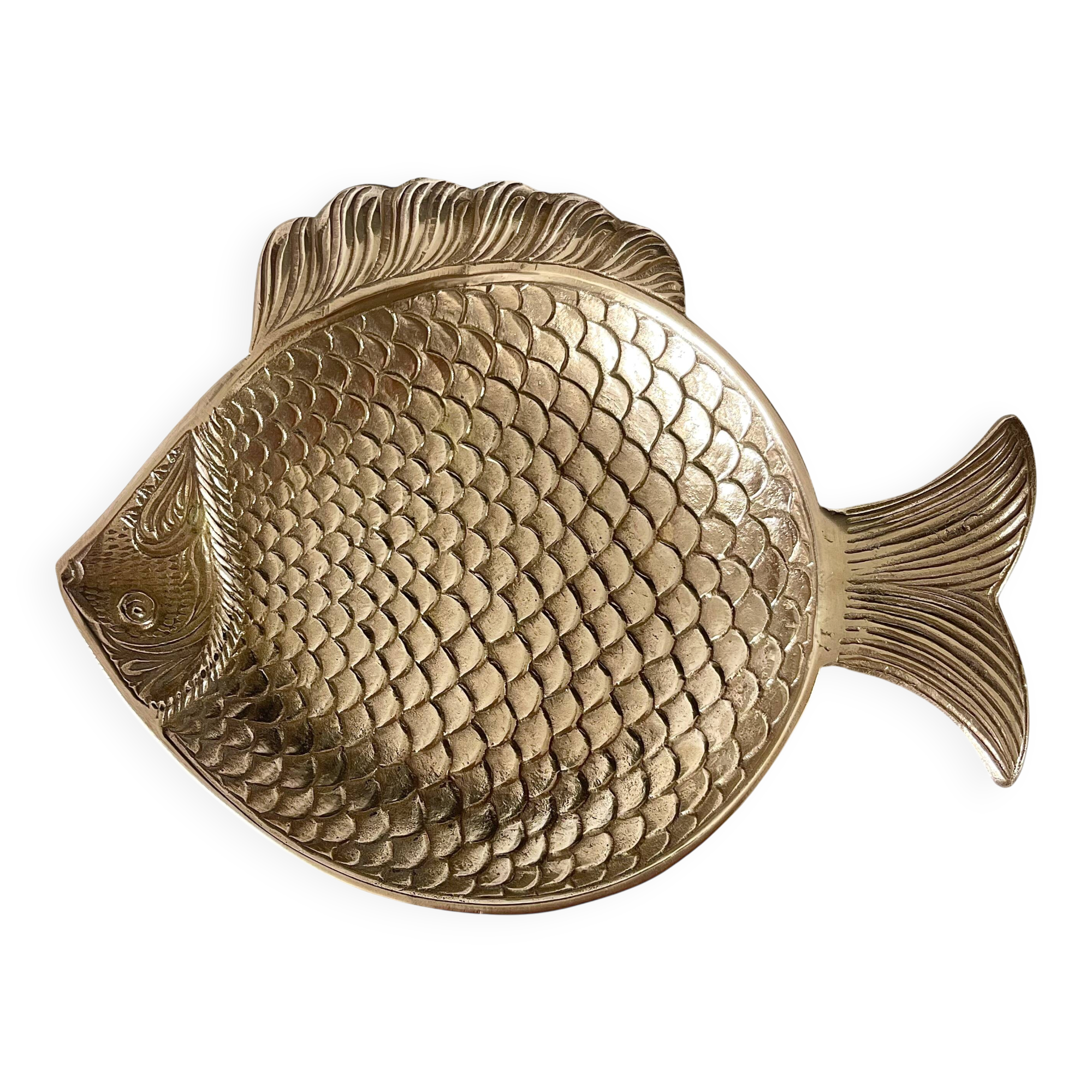 Brass catchall from the 1970s
