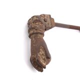 Hand-shaped door knocker, 1930s