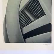 A. le foll, parc des princes, 1978. lithographie originale signée au crayon