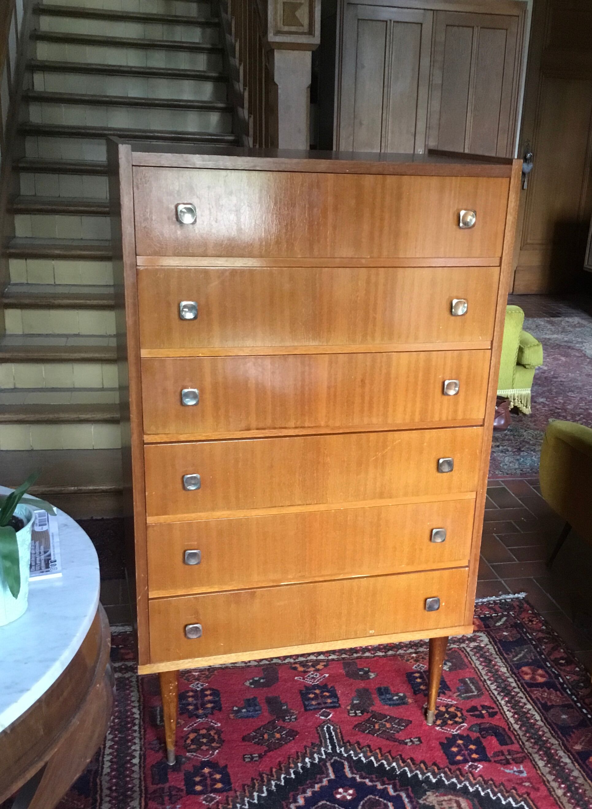 Vintage chest of drawers 6 drawers