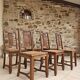 6 chaises art déco