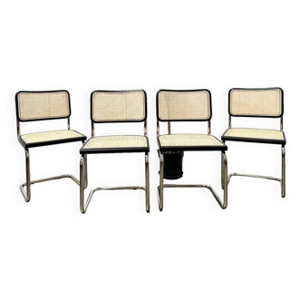 Lot de 4 Breuer B32 noires