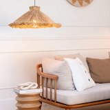 Raffia Pendant Light