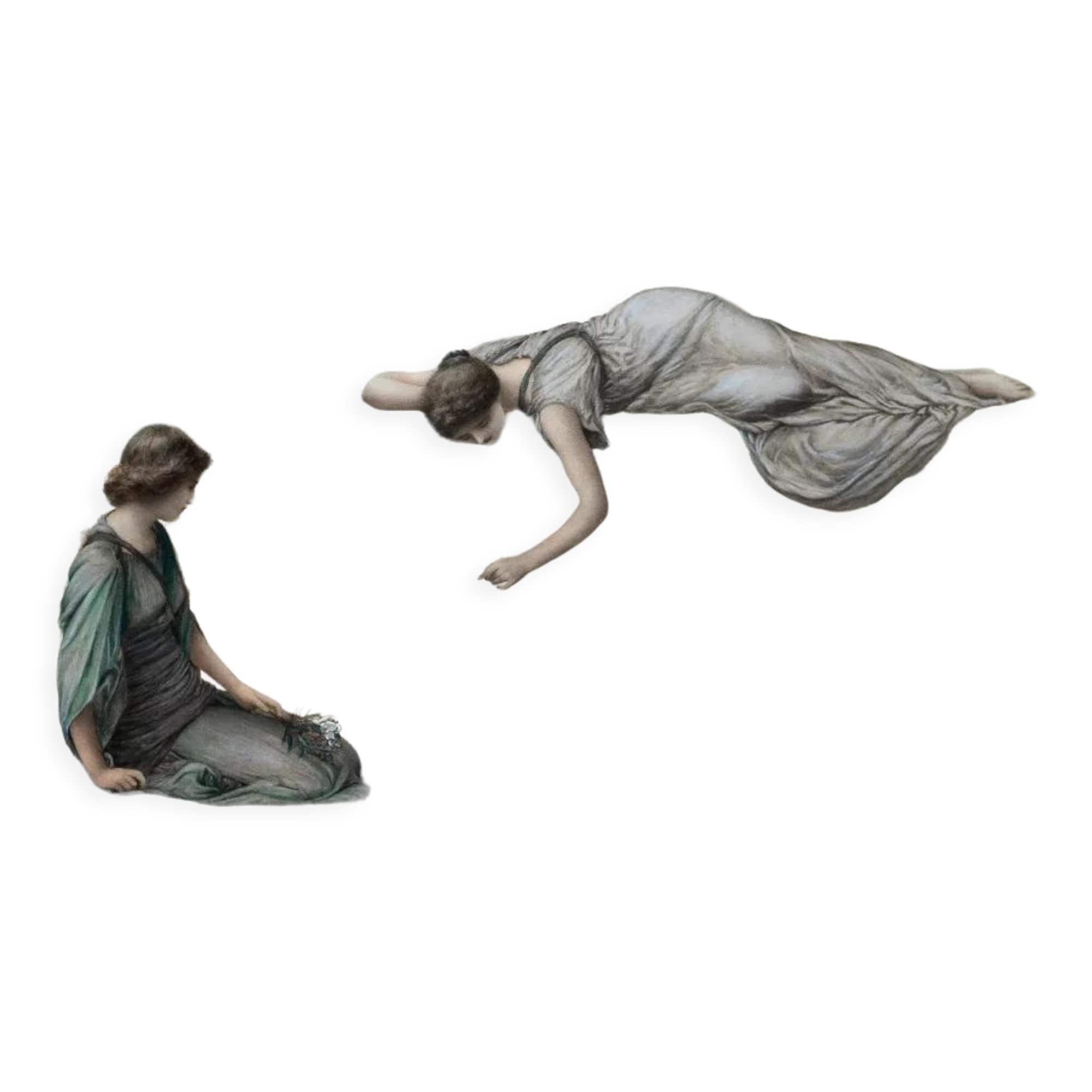 Henry Ryland lithograph