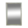 Miroir antique en détresse gris bleu
