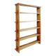 Brutalist shelf in solid wood - 1950s