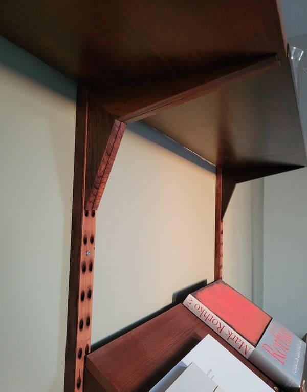 wall shelf system by Poul Cadovius in rosewood