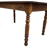 Louis Philippe oak bistro table, 19th century
