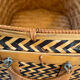 Woven bamboo storage chest