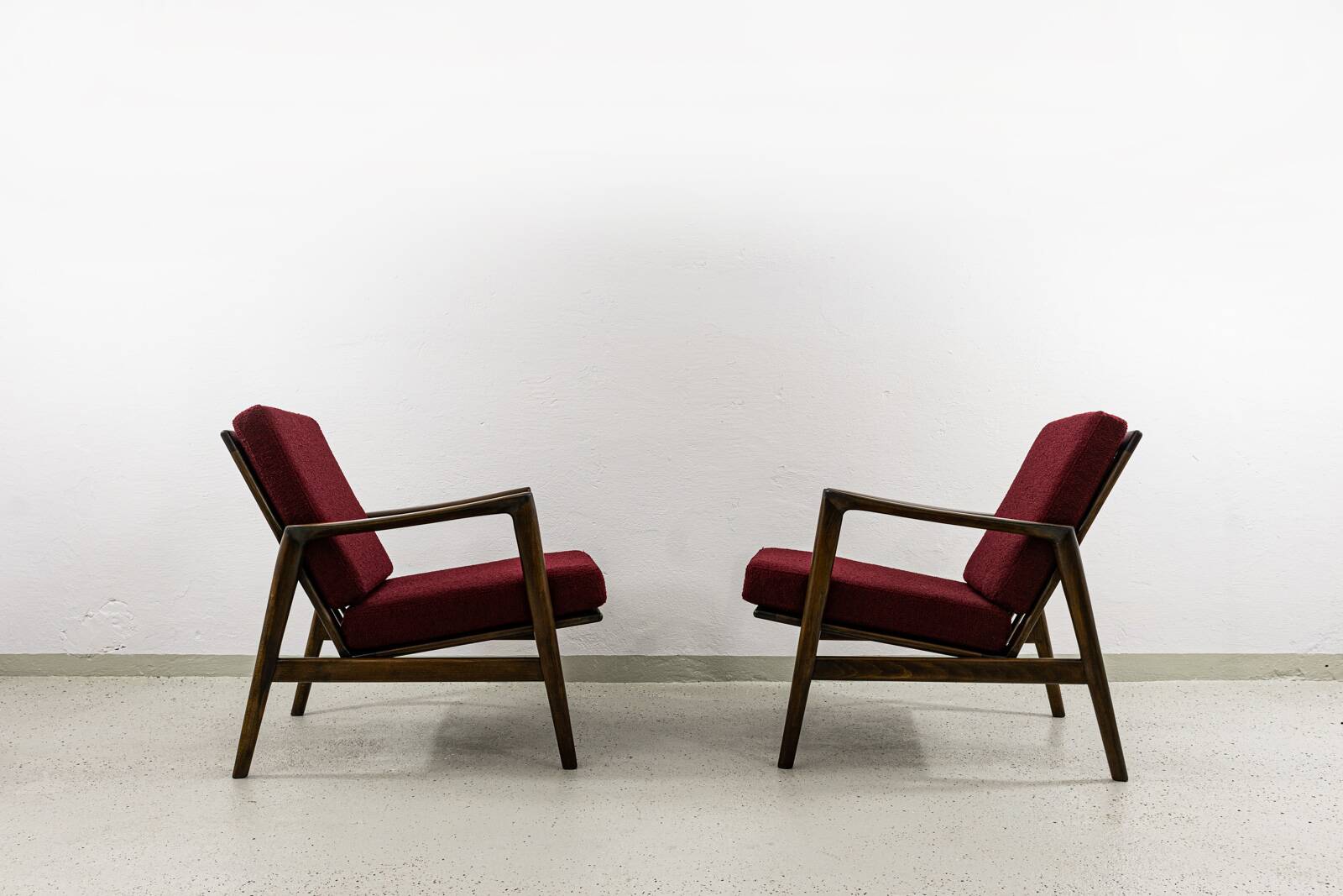 Chaises vintage, Type 300-139, SFM, Pologne, années 1960, ensemble de 2
