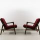 Chaises vintage, Type 300-139, SFM, Pologne, années 1960, ensemble de 2