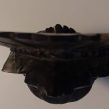 Buste indonésien en bois sculpté