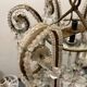 Vintage Crystal Beaded Chandelier