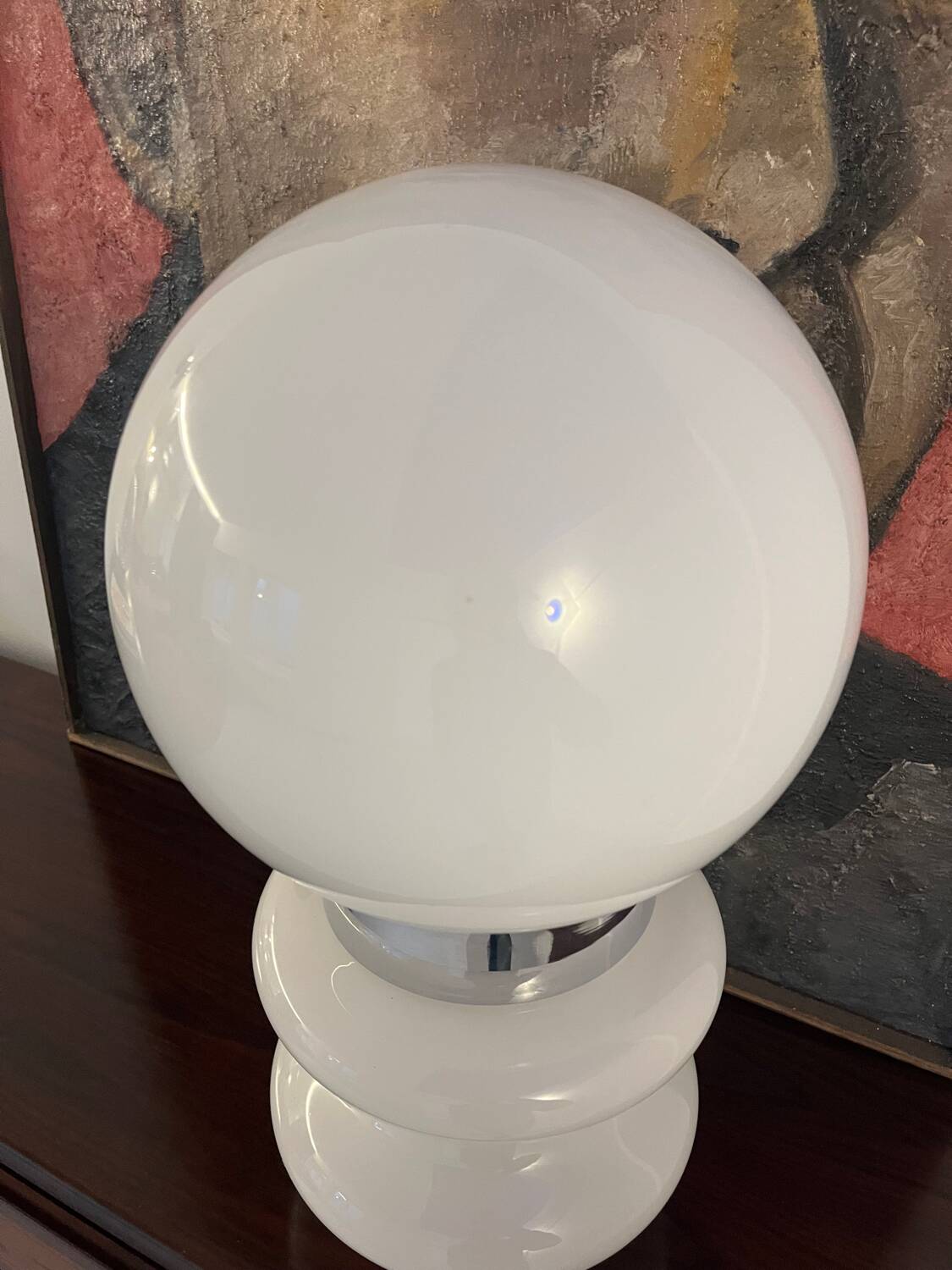 Italian vintage lamp Carlo Nason - Mazzega