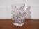 Vase en cristal de Lars Hellsten pour Skruf 1970