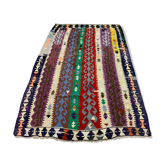 Tapis coloré vieux turc kilim  165x102 cm
