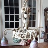 Chandelier Murano bunches of grapes