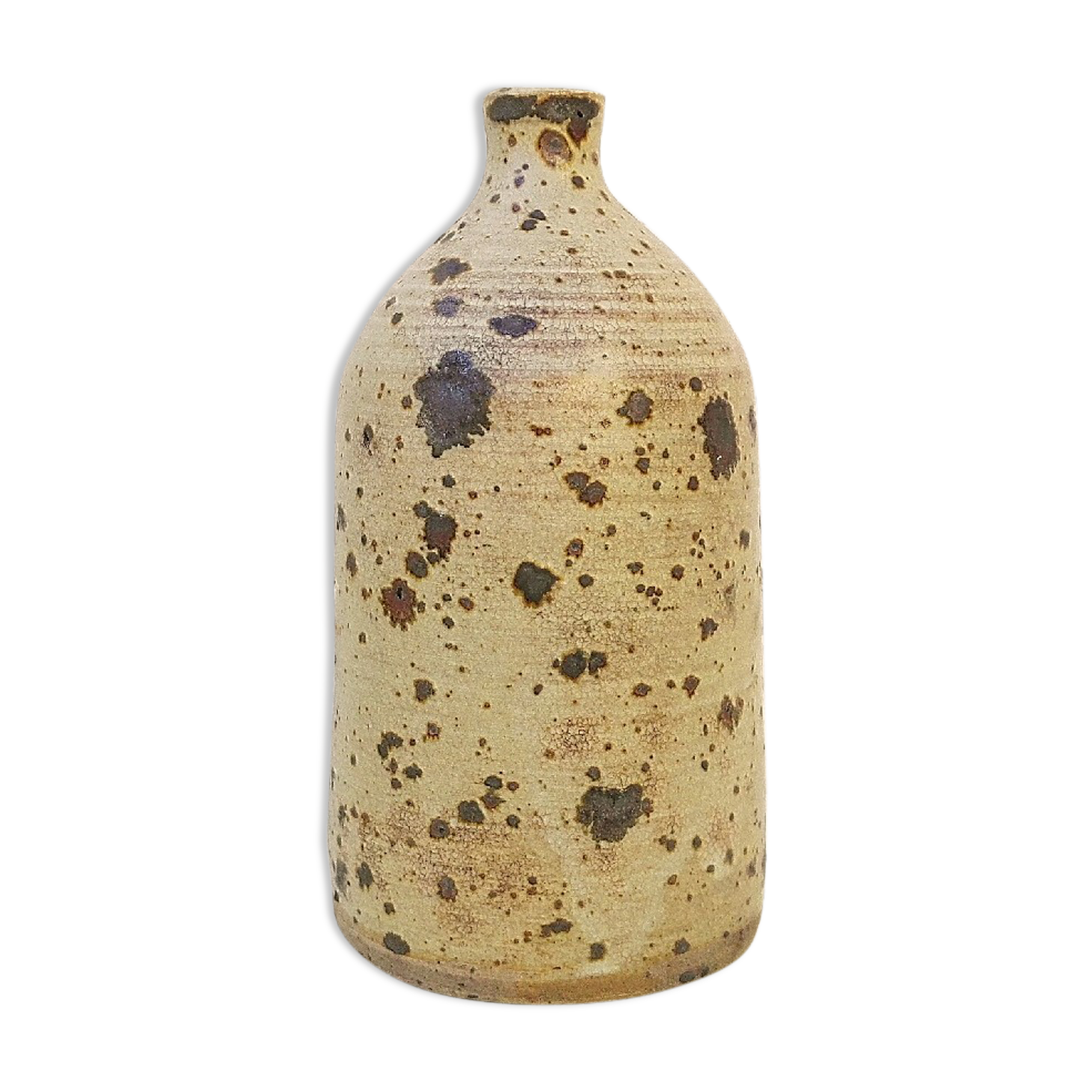 Bottle in sandstone pyrity vintage trendy decoration