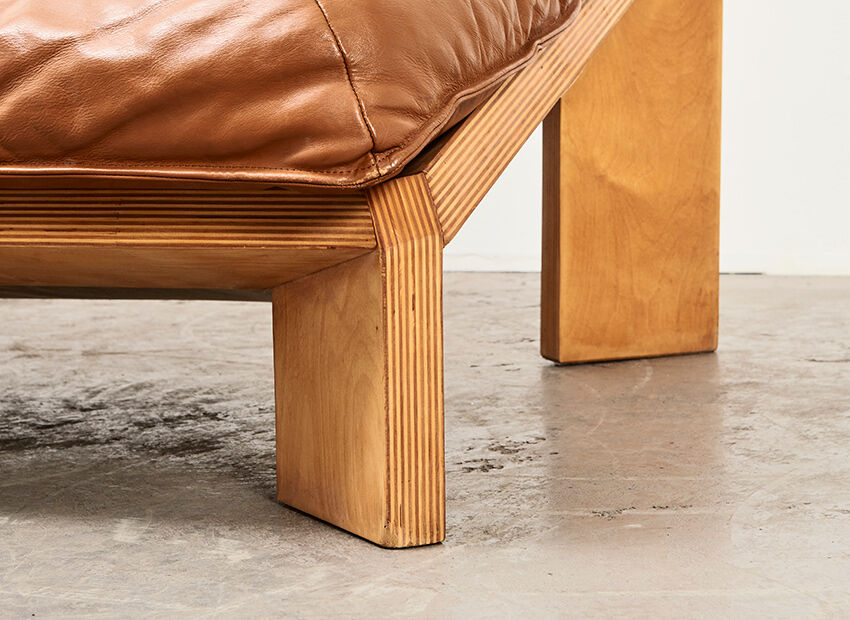 Gerard van den Berg Oslo Canapé en cuir pour Montis années 1970