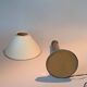 Lampe néoclassique en laiton doré 1940/1950