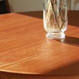 Round dining table with extension - McIntosh - 60s