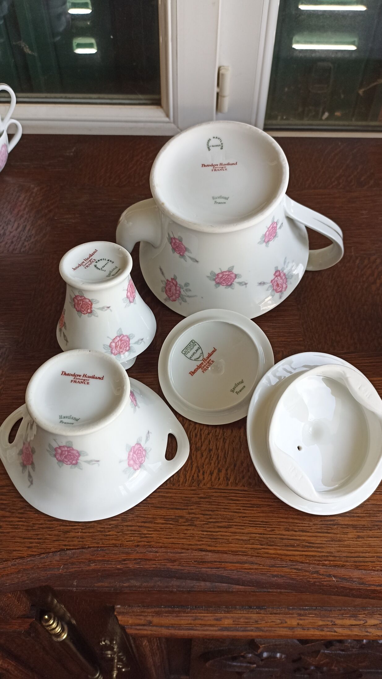 Limoges porcelain tea or coffee set by Théodore Haviland from the 20s