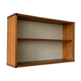 Teak wall bookcase