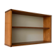Teak wall bookcase