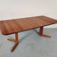 Dining table with teak extensions by Niels Möller, Dänemark 60s/70s