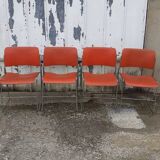 4 David Rowland chairs