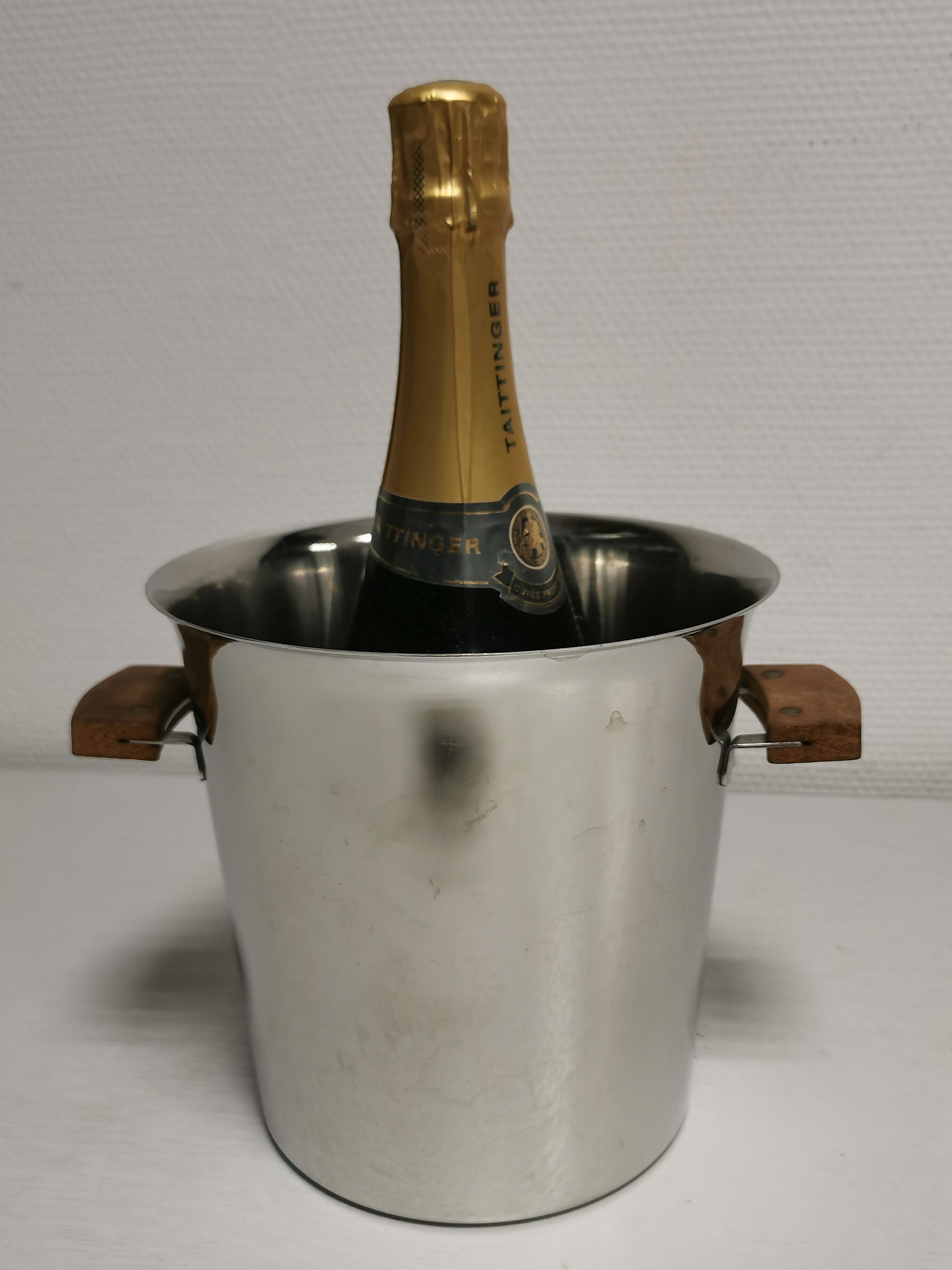 Vintage Champagne Bucket , Scandinavian style refresher