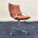 Fauteuil de bureau en plexiglas design Raphaël Raffel, 1970
