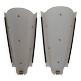 pair of wall lights from the 50s