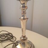 Old lamp silver metal