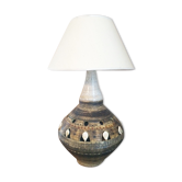 Ceramic lamp "georges pelletier" 1970