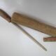 Vintage rolling pin, made of wood.