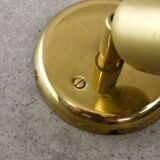 Mid-Century Italian Brass Wall Reflector Lamp, 1960s