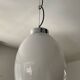 Vintage Lotus opaline pendant light from the 70s