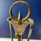 Brutalist fireplace men, 1970