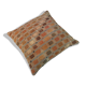 Vintage Turkish KIlim Cushion Cover, 60x60 cm