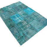 Patchwork carpet 100x163cm