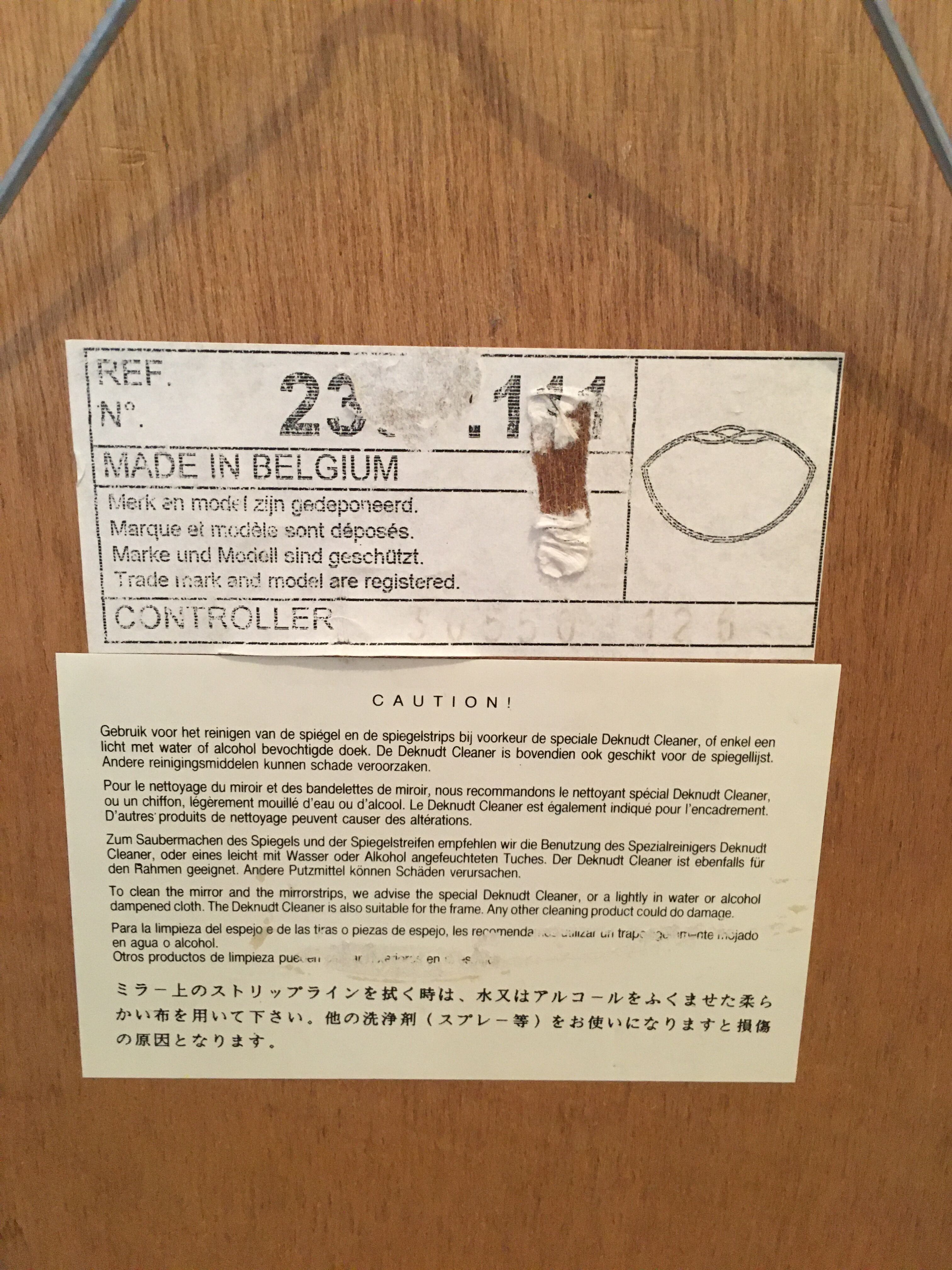 Golden Mirror Deknudt Mirrors