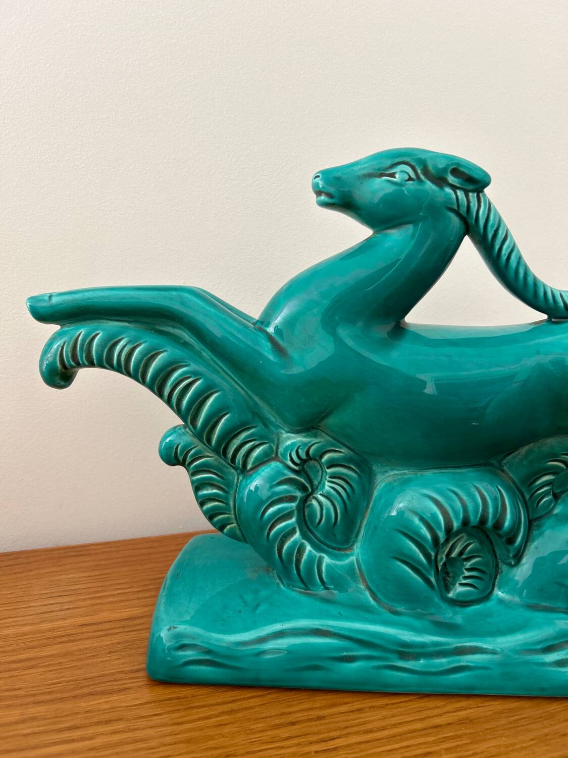 Ceramic antelope decoration